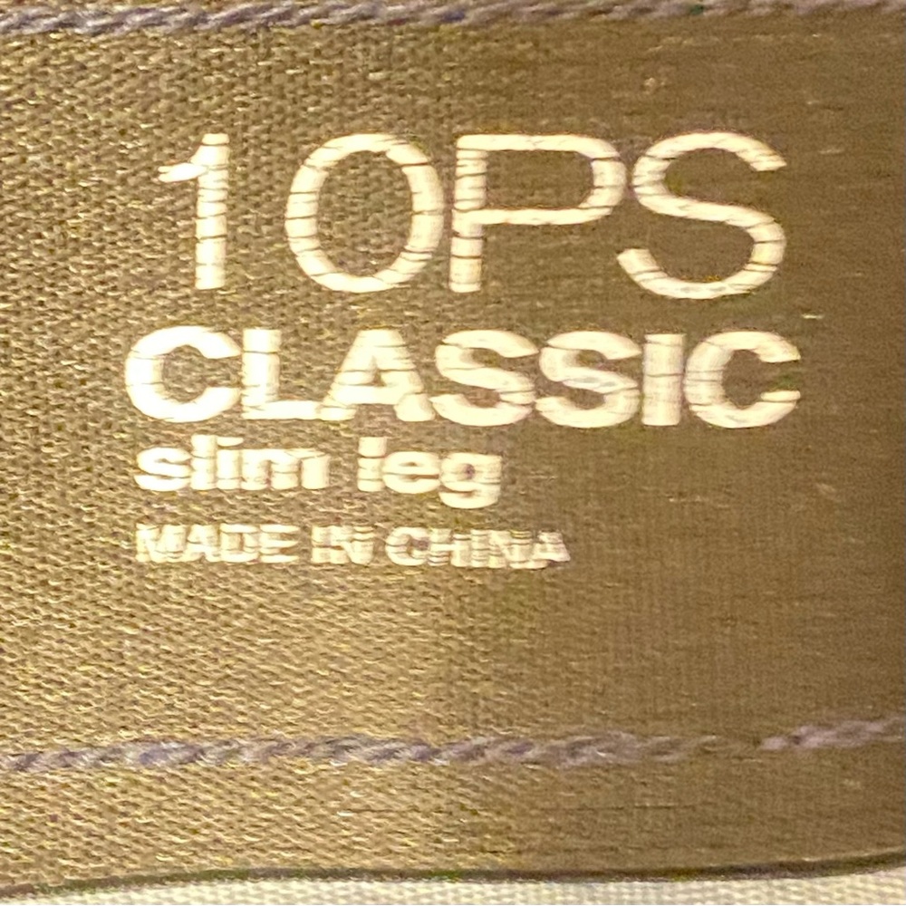 Liz Claiborne Petite Jeans Classic Slim Leg Mid Rise Medium Wash Size 10PS - Picture 4 of 5